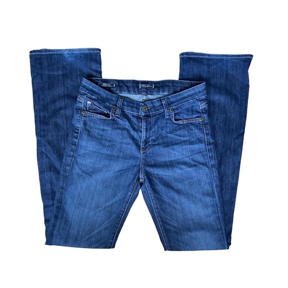 fidelity denim mid rise boot cut jeans - Picture 2 of 3